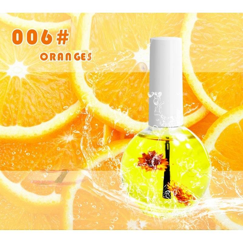 Nail Beauty Dried Flowers Nourishing Treatment Oil – Moisturizing Nail Care for Healthy Nails - Pasha