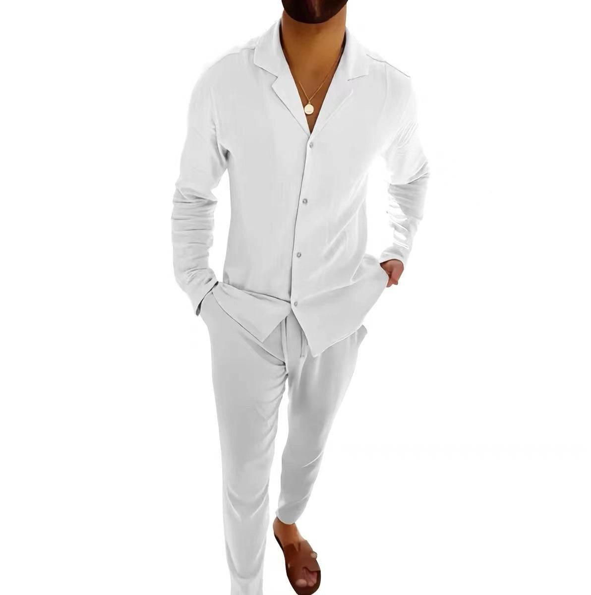 Men´s Casual Long Sleeve Suit for Men-style and comfort for summer - Pasha
