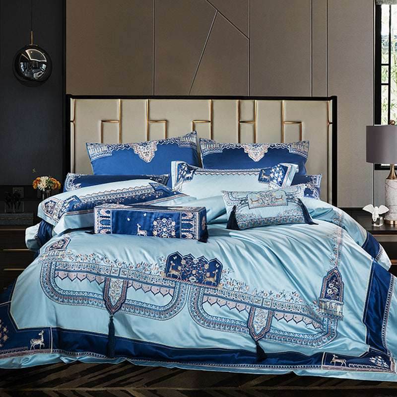 Luxury Cotton Bedding Set – Palace Style & Comfort - Pasha