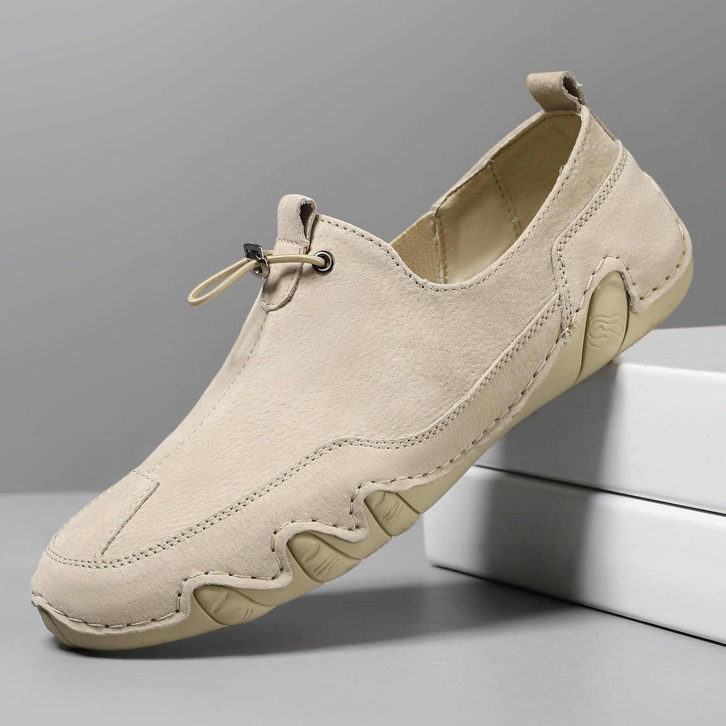 Men's Plus Size Leather Shoes – Wide Fit & Sporty - Pasha