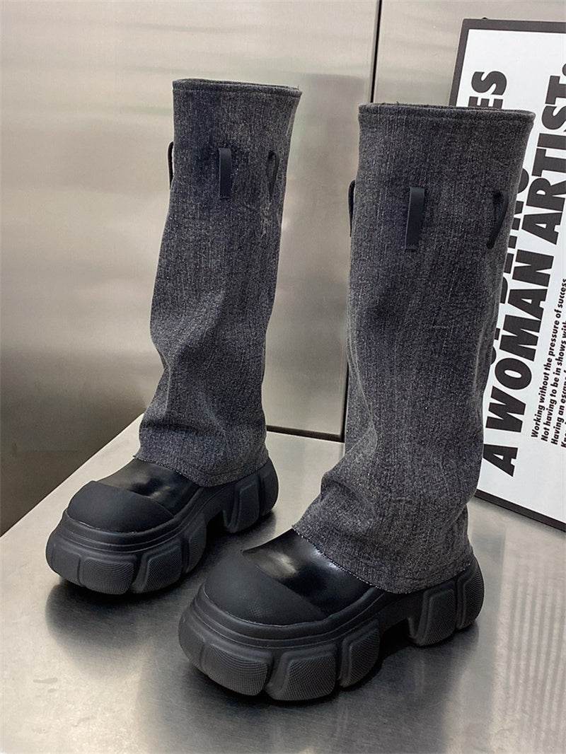 Women´s Fashion Thick Sole Martin Boots - Pasha