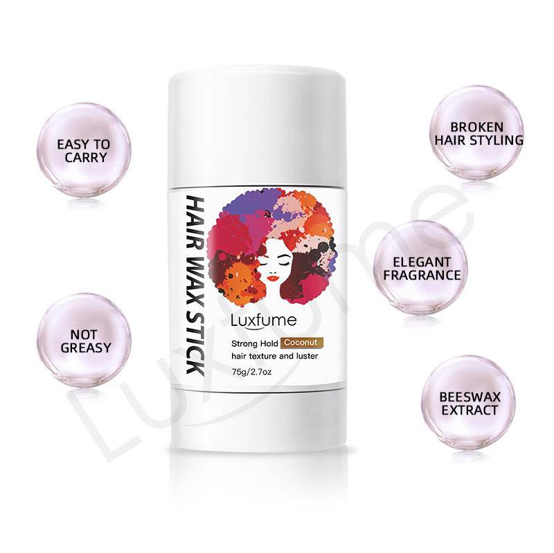 Pineapple Coconut Hair Wax Stick – Frizz Control, Smooth & Shiny Hair Styling - Pasha
