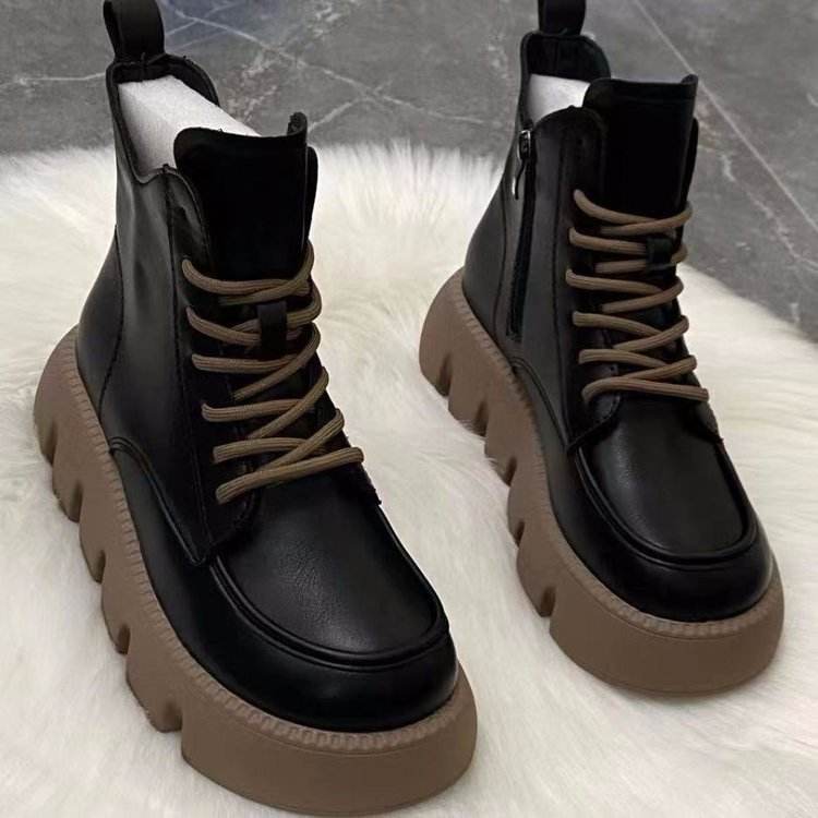 Retro Casual Platform Women´s Martin Boots - Pasha