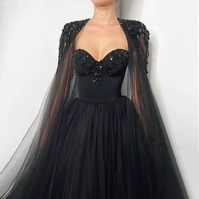 Everyday Black Dress – Casual Evening Wear - Pasha