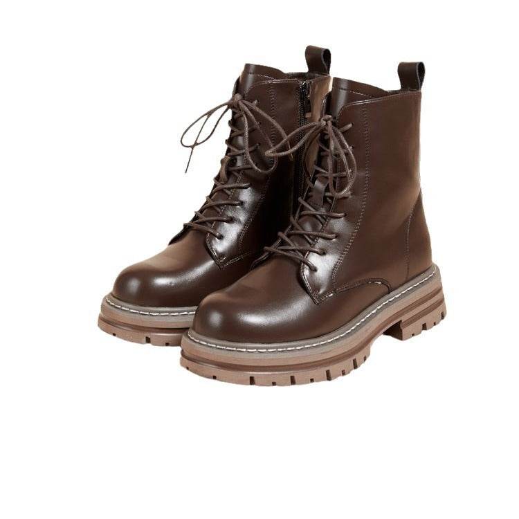 Women´s Ankle Boots-Retro British Style - Pasha