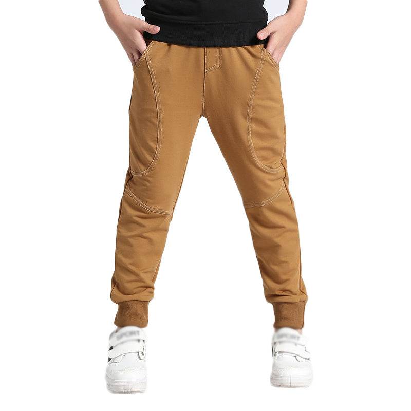 Spring & Autumn Kids Cotton Sports Pants – Comfortable Leisurewear for Active Children - Pasha