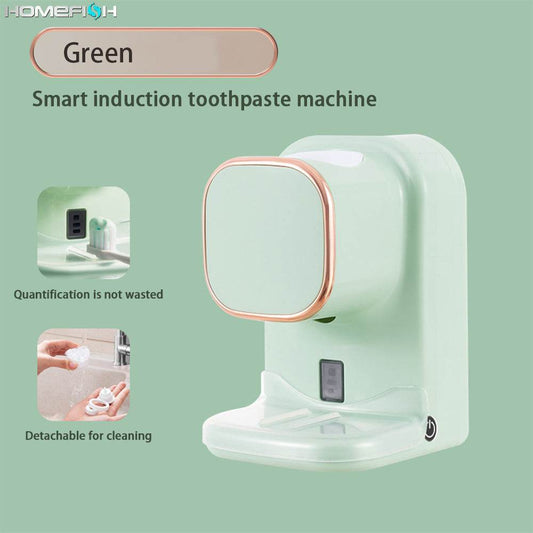 Automatic Induction Toothpaste Dispenser – Wall-Mounted Sensor Toothbrush Holder - Pasha