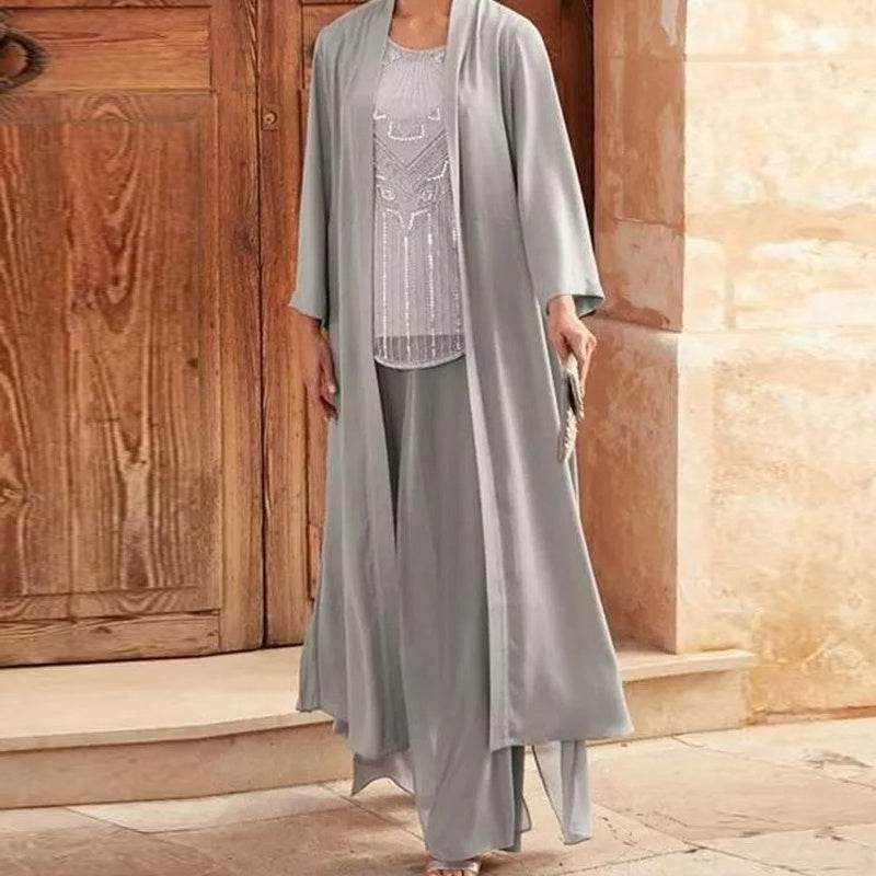 Women's Retro Two-Piece Suit – Elegant & Chic - Pasha