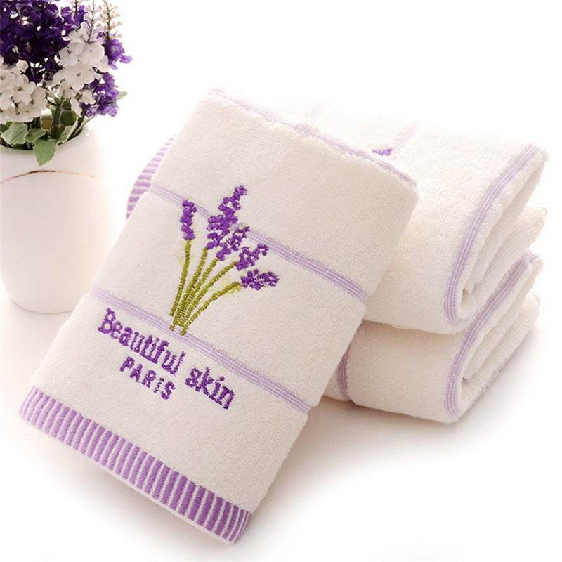 Lavender Style Cotton Towel - Pasha