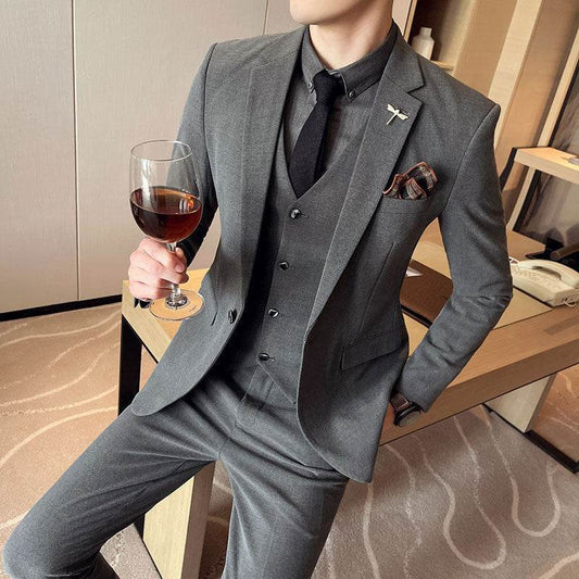 Men´s 3 piece Suit-Elegant Plus Size - Pasha
