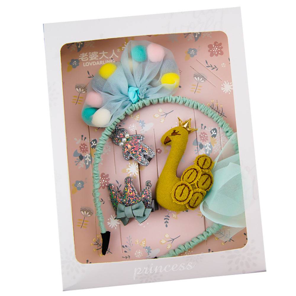 Kid´s Hair Accessories-Handcrafted Hair Accessories Set - Pasha
