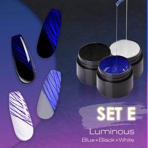 Luminous Nail Art Spider Nail Gel UV Nail Polish – Creative Nail Art - Pasha