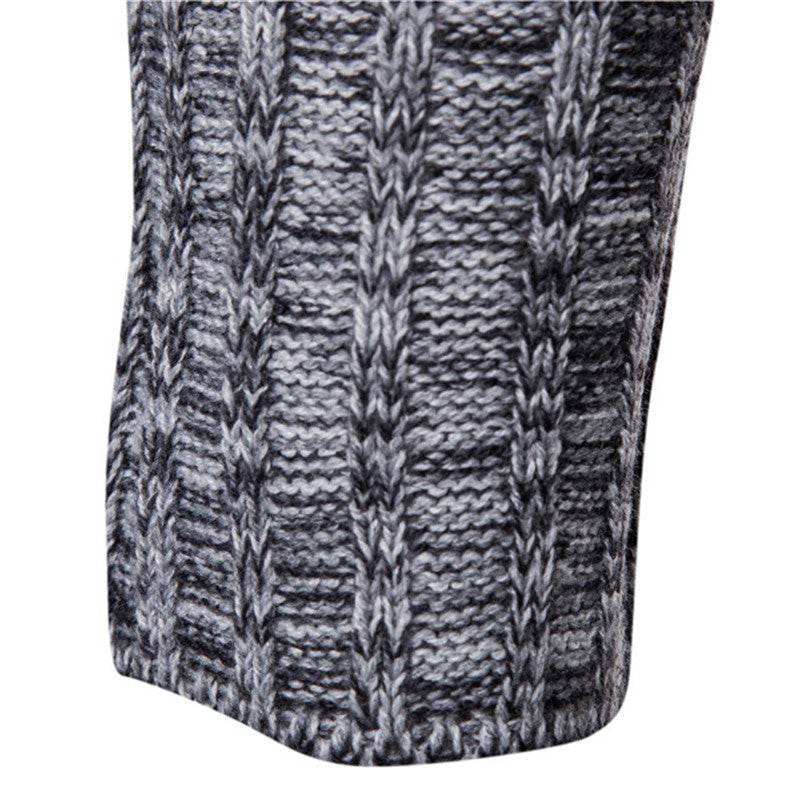 Men´s Hooded Trench Cardigan Blouse-hooded collar - Pasha