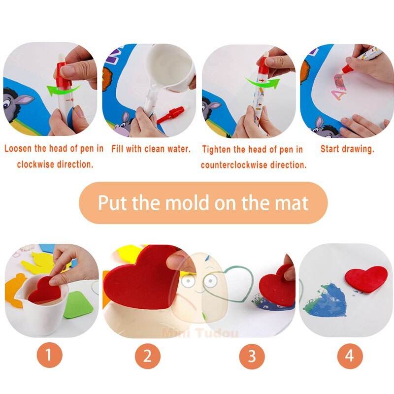 Magic Water Paint Pen-Creative Art Toy for Kids - Pasha