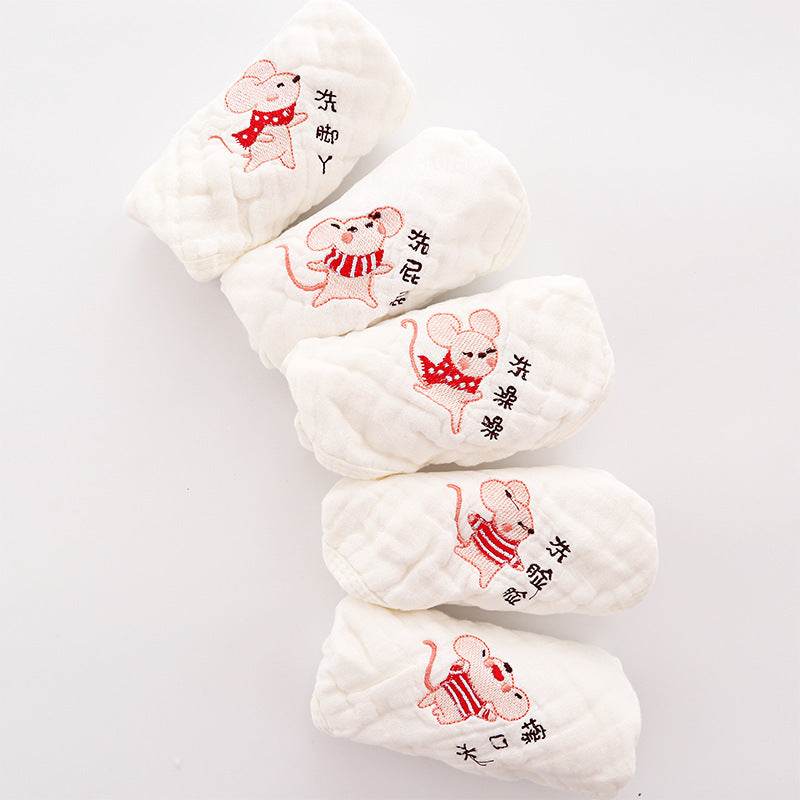 Embroidered Baby Bibs – Soft & Absorbent Drool Bibs - Pasha