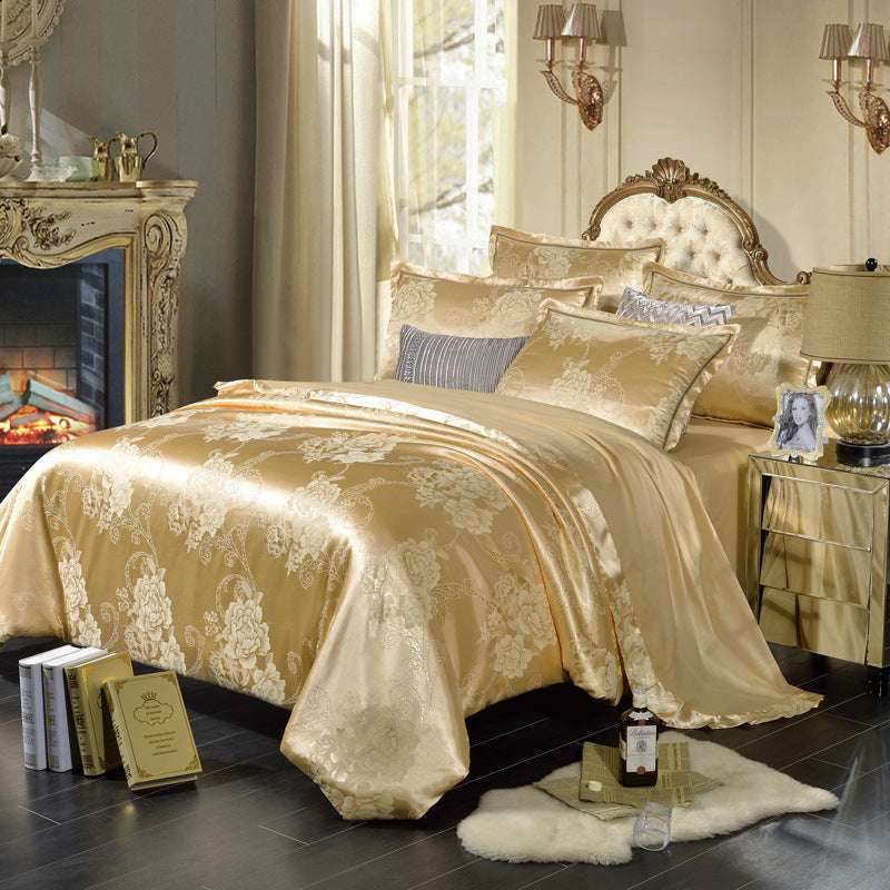 Cotton Satin Bedding Set – Luxurious & Soft - Pasha