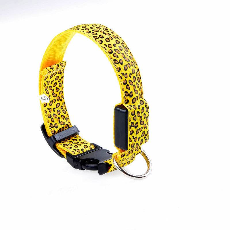 Rechargeable LED Flash Dog Collar – Enhanced Safety for Your Dog - Pasha