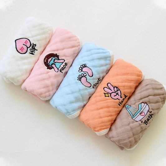 Embroidered Baby Bibs – Soft & Absorbent Drool Bibs - Pasha