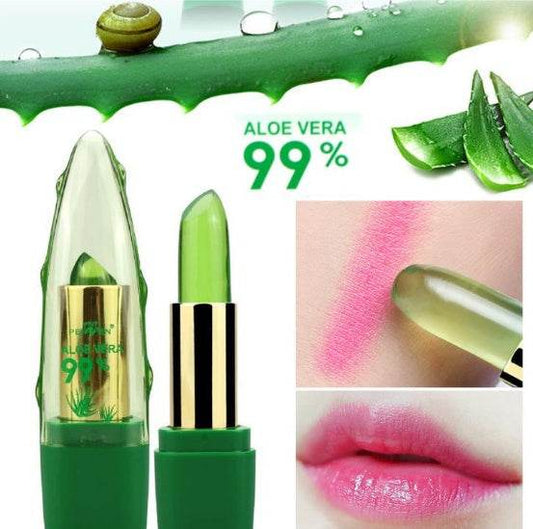 Moisturizing Aloe Vera Gel Lipstick – Long-lasting Hydration & Color Changing Formula - Pasha