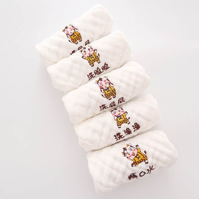 Embroidered Baby Bibs – Soft & Absorbent Drool Bibs - Pasha