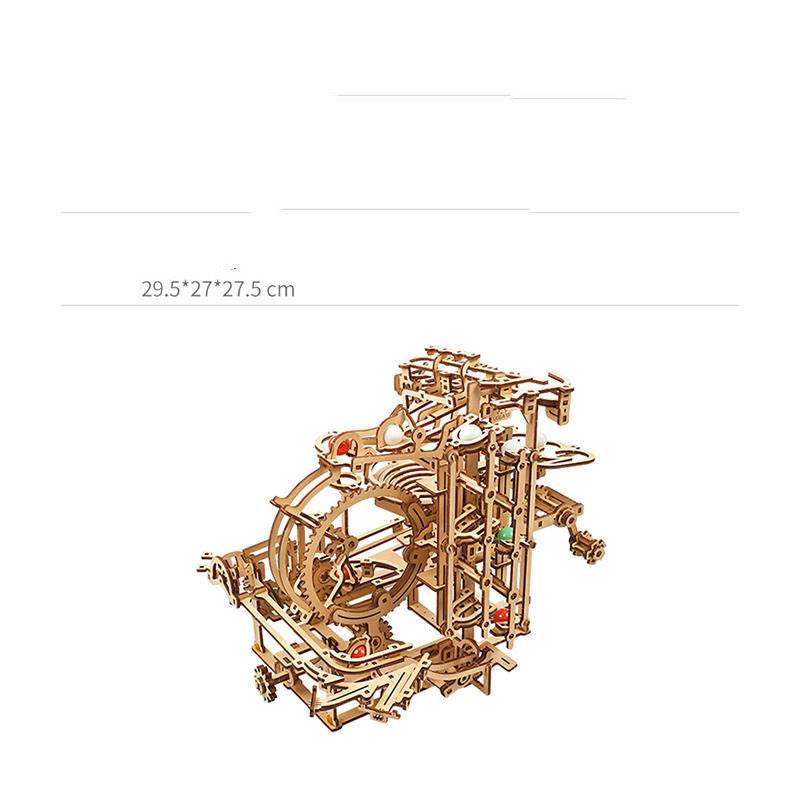 DIY 3D Puzzle-Wooden Puzzle Ball Step Elevator Track - Pasha