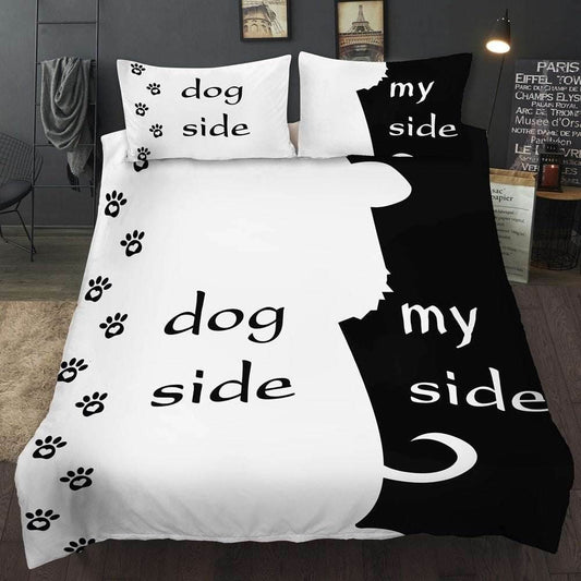 Geometric Quilted Bedding Set – Soft & Stylish - Pasha