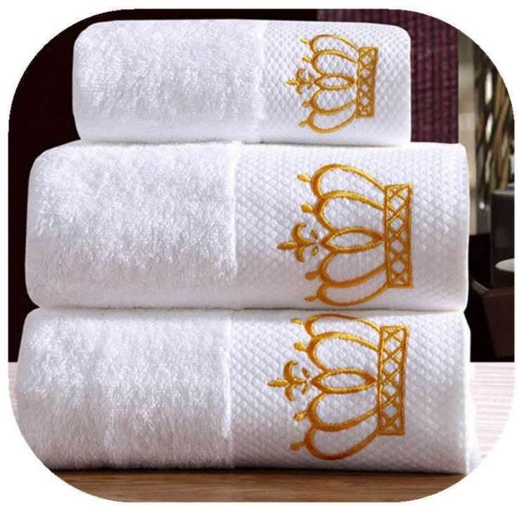 Custom Embroidered Cotton Towel – Luxury & Soft - Pasha