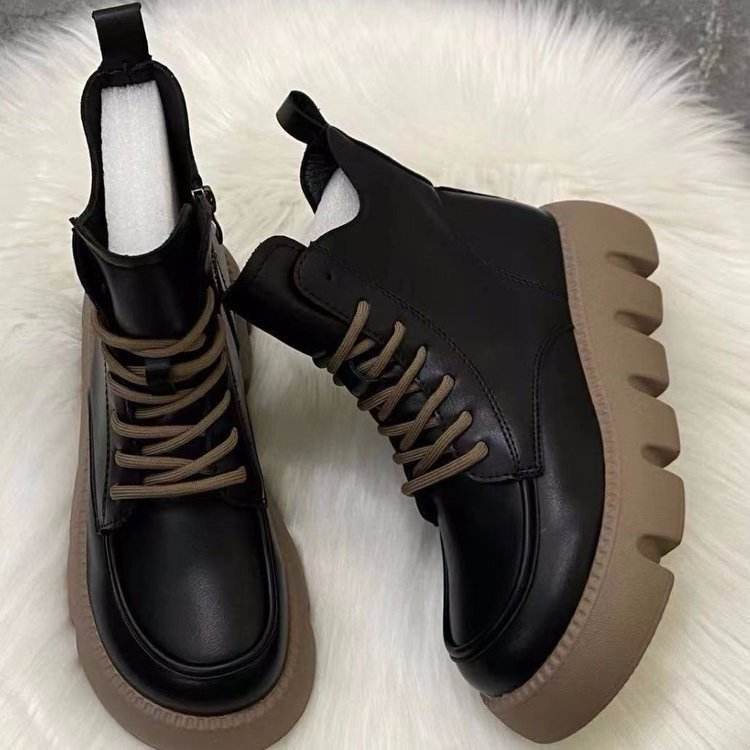 Retro Casual Platform Women´s Martin Boots - Pasha