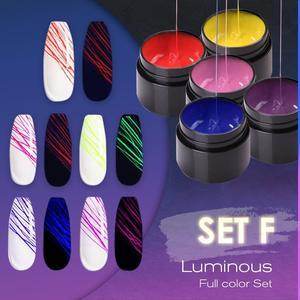 Luminous Nail Art Spider Nail Gel UV Nail Polish – Creative Nail Art - Pasha