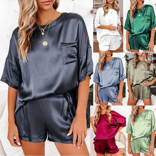 Silk Pajama Set for Home-relaxed days and cozy nights - Pasha