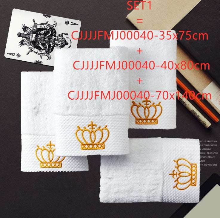 Custom Embroidered Cotton Towel – Luxury & Soft - Pasha
