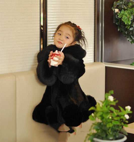 High-Quality Faux Fur Coat for Parents and Children – Stylish and Eco-Friendly - Pasha