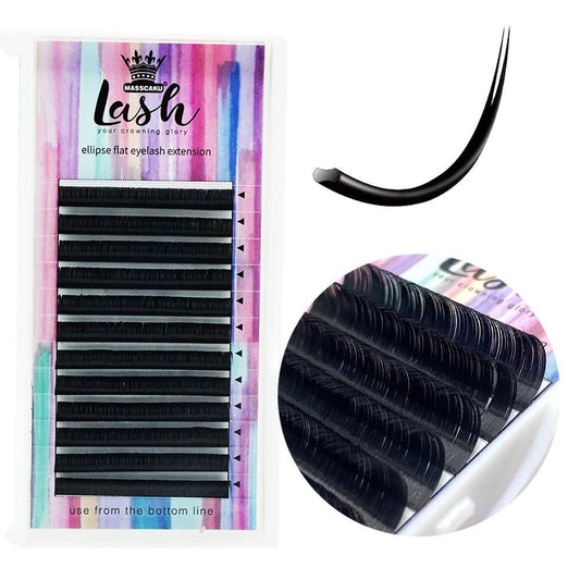 Double Flat Hair Soft & Natural Single Air False Eyelashes – High-Quality Voluminous Lashes for Every Occasion - Pasha