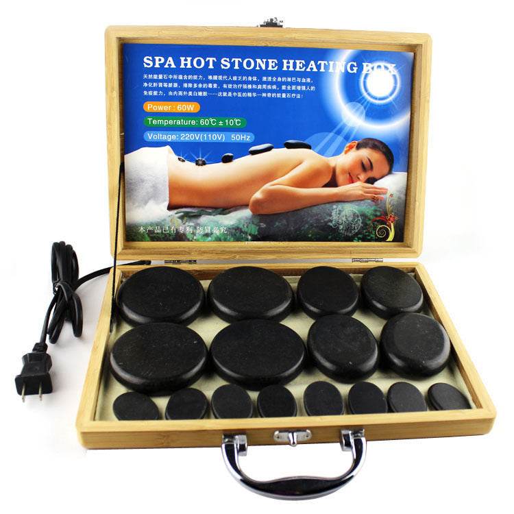 Energy Stone Massage Health Heating Tuina Volcanic Stone - Pasha