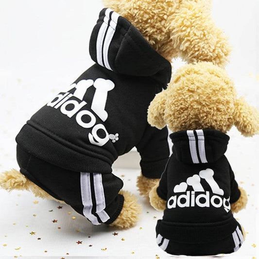 CoolDog Adidog Hoodie for Dogs – Stylish and Comfortable Dog Sweater, Available in XS to 2XL - Pasha