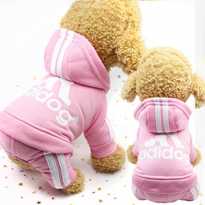 CoolDog Adidog Hoodie for Dogs – Stylish and Comfortable Dog Sweater, Available in XS to 2XL - Pasha