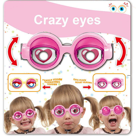 Crazy Eyes Glasses-Funny Toy - Pasha