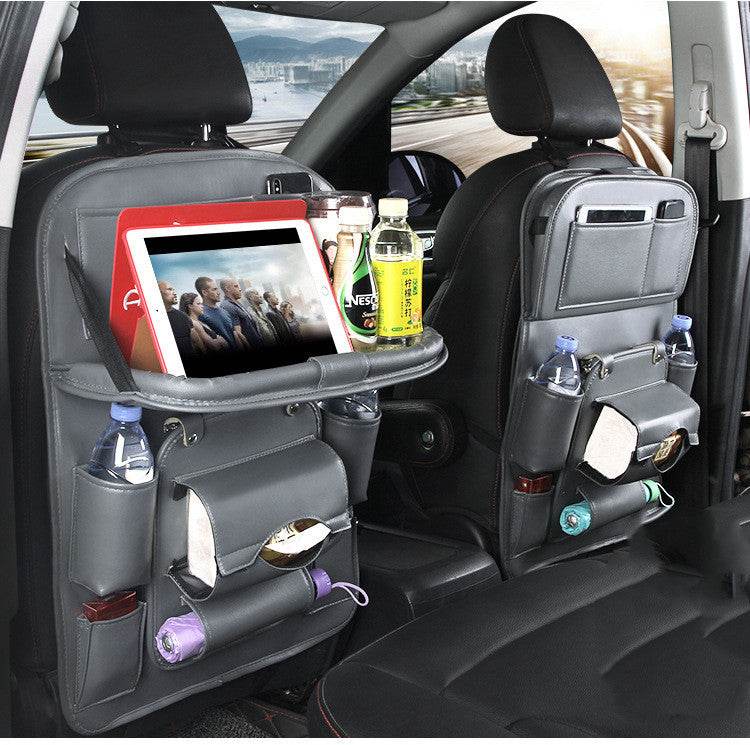 Car Seat Organizer with Trash Can – Multifunction - Pasha