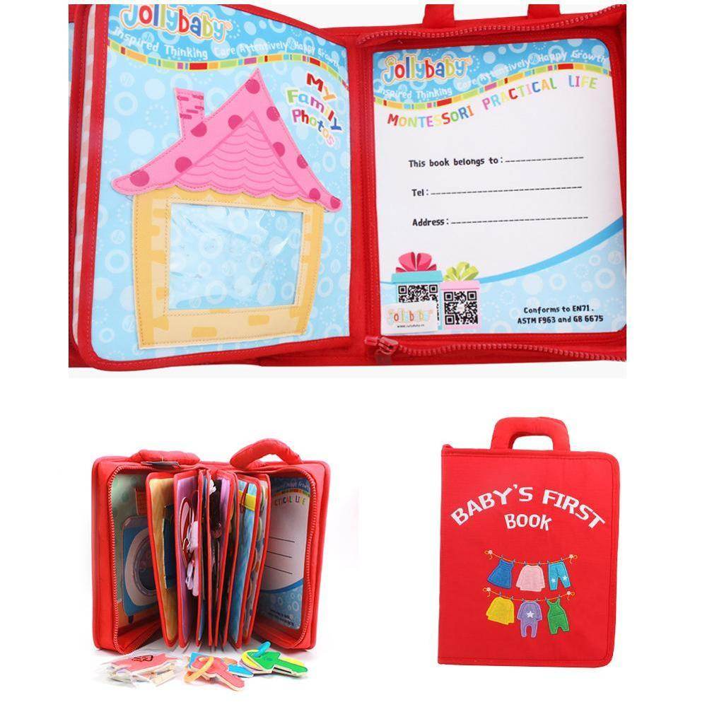 Baby's First Digital Cloth Book – Interactive toy for early childhood education - Pasha