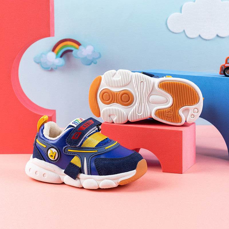 Plush Sneakers for Babies and Toddlers – Breathable, Waterproof, and Slip-Resistant Shoes for Active Little Feet - Pasha