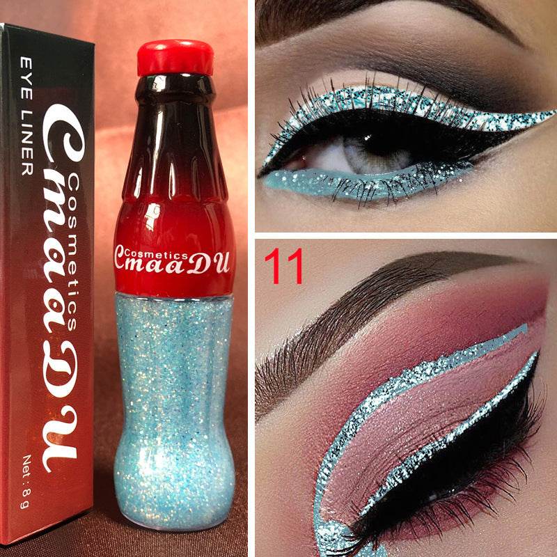 Colored Glitter Eyeliner – Waterproof & High Pigment - Pasha