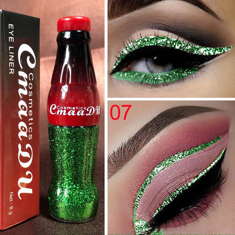 Colored Glitter Eyeliner – Waterproof & High Pigment - Pasha