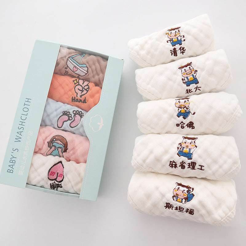 Embroidered Baby Bibs – Soft & Absorbent Drool Bibs - Pasha