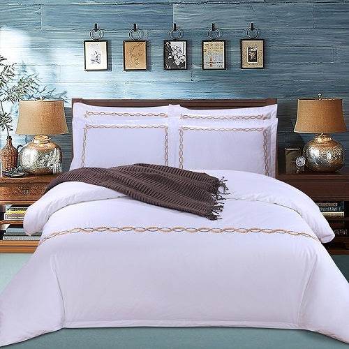 Cotton Bedding Set – Elegant 4-Piece Suite - Pasha