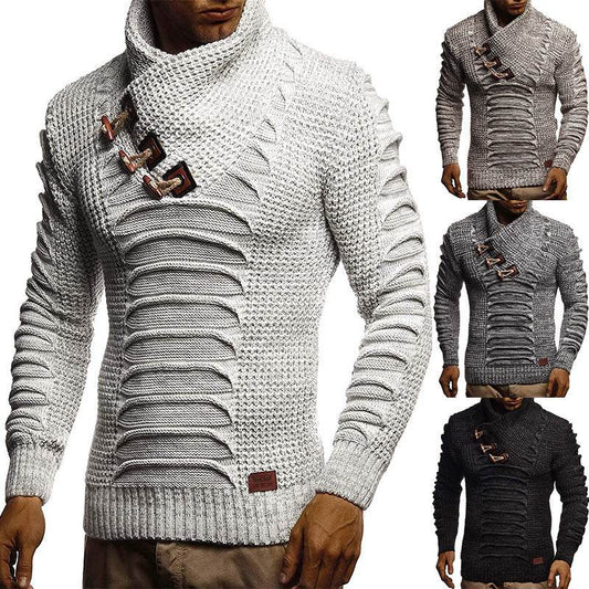 Men´s long sleeve sweater-cozy feel - Pasha