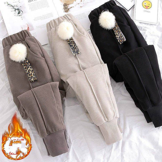 Larger Kids Cotton Woolen Cloth Pants – Comfortable and Warm Winter Pants - Pasha