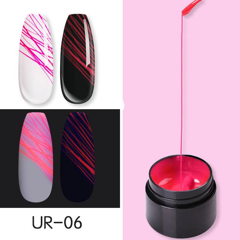 Luminous Nail Art Spider Nail Gel UV Nail Polish – Creative Nail Art - Pasha