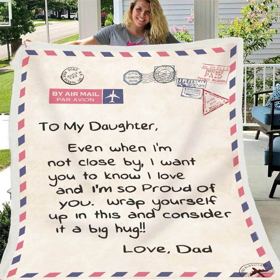 Inspirational Fleece Blanket - Pasha