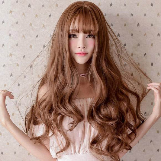 Heat-Resistant Korean Style Wig – Big Waves & Natural Look - Pasha