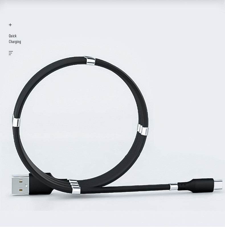 Magnetic Absorption Nano Data Cable for Apple Devices – Fast Charging & Reliable Data Transfer - Pasha